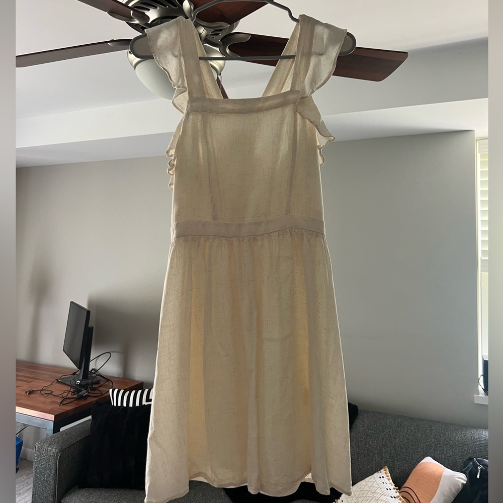 White Grad Dress - Picture 2 of 3